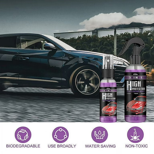 3-in-1 Quick Car Ceramic Coating Spray (Pack of 3)
