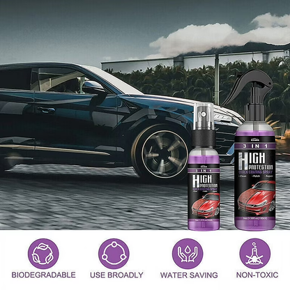 3-in-1 Quick Car Ceramic Coating Spray (Pack of 3)