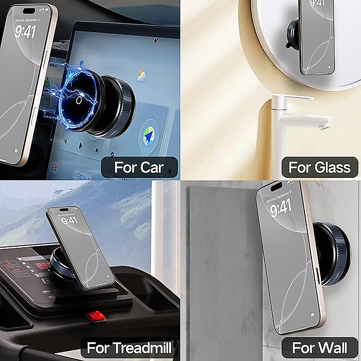 Vacuum Car Mobile Holder